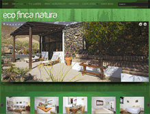 Tablet Screenshot of fincanatura.com